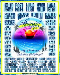 1 2 3 4 6 8 HANGOUT Music Festival 2020 5/15-17 3Day Tickets Gulf Shores AL