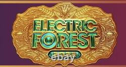 1 Electric Forest Music Festival Tickets Good Life Village VIP withEarly 6/22-6/26