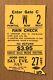 1963 Forest Hills Music Festival Queens New York Concert Ticket Stub 2w2