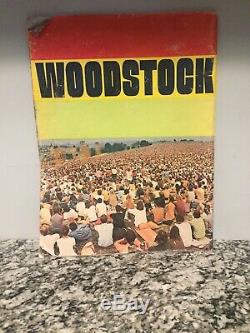 1969 Life Magazine Woodstock Music Festival With Original Ticket