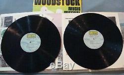 1969 WOODSTOCK Music Festival Magazine, 3 Concert Tickets & 2 Record Album Sets