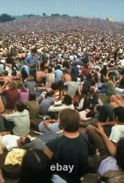 1969 Woodstock Music Festival Full? Unused $8 Ticket Gd Psa 9, Jimi Hendrix