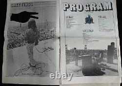 1970 Atlanta Pop Festival Ticket with Original Program Guide Newspaper