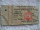 1970 Original Atlanta Pop Festival Ticket Stub Jimi Hendrix Allman Brothers