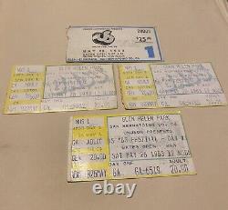 1983 US Festival 4 Ticket (s) Comp BASS UNUSON Grateful Petty Bowie Fleetwood
