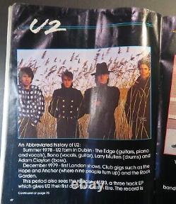 1983 US Festival Concert Program Ticket Flyer Bumper Sticker Bowie Van Halen U2
