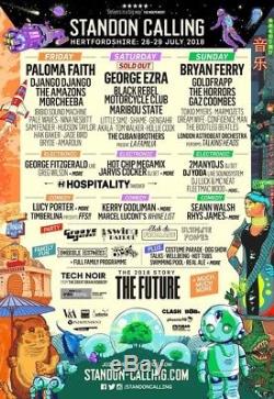 2 × Standon Calling full weekend festival camping tickets (+ pool) 26-29 July 18