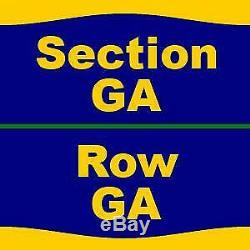 2 Tickets 2019 Tortuga Music Festival Friday 4/12/19 at Fort Lauderdale Beach