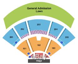 2 Tickets Outlaw Music Festival Willie Nelson, Bonnie Raitt, The Avett 9/14/19