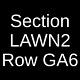 2 Tickets Outlaw Music Festival Willie Nelson And Friends, Robert 6/23/23