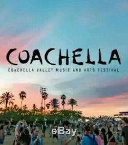 2 Vip Coachella Weekend 2 Music Festival-2 Passes 2020 For All 3 Days 4/17-4/19