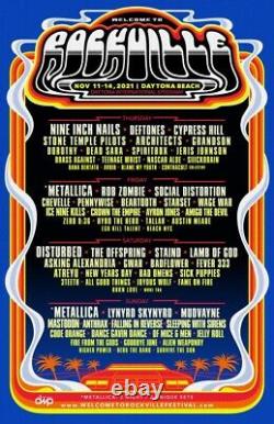 (2) Welcome to Rockville Music Festival (Four Day Weekend GA Tickets/Passes)