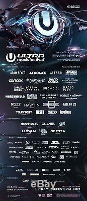 2019 Ultra Music Festival Ticket! One GA 3 day pass Mar. 29-31 Miami, FL