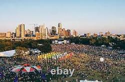 2022 Austin City Limits Music Festival Weekend One 3 Day General Admission Plus