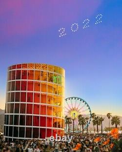 3-DAY GA Coachella Weekend 2 Music Festival Wristbands 2022 Ticket Passes