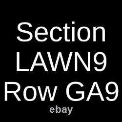 3 Tickets Outlaw Music Festival Willie Nelson and Family, Bob Weir and 9/22/23