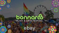 4-DAY GA Tickets Bonnaroo Music & Arts Festival 2022 Wristbands