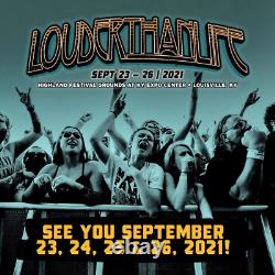 4-DAY GA Tickets Louder Than Life Music Festival 2021 Wristbands