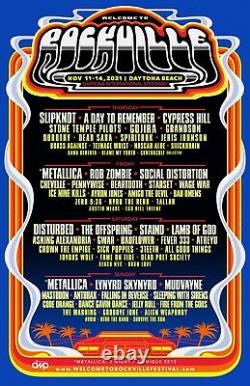 4-DAY GA Tickets Welcome to Rockville Music Festival 2021 Wristbands