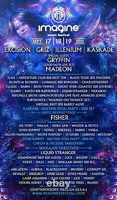 4 Imagine Music Festival Weekend Pass and Car Camping Pass