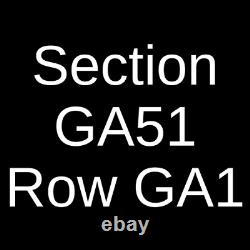 4 Tickets Adjacent Music Festival Paramore, Jimmy Eat World, Andrew 5/27/23