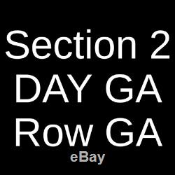 4 Tickets Afterlife Music Festival 3 Day Pass 4/30/21 Cincinnati, OH