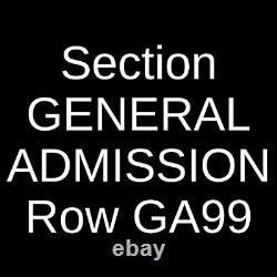 4 Tickets Breakaway Music Festival 2 Day Pass 9/27/24 Concord, NC