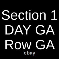4 Tickets Oregon Jamboree Music Festival Friday 7/30/21 Sweet Home, OR