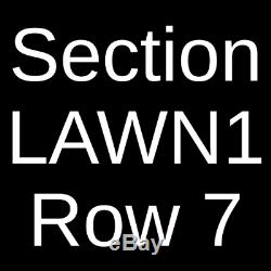 4 Tickets Outlaw Music Festival Willie Nelson, Robert Plant and The 9/20/19