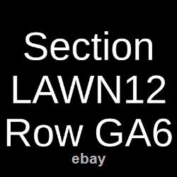 4 Tickets Outlaw Music Festival Willie Nelson, The Avett Brothers & 9/16/22