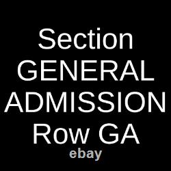 4 Tickets Under The Big Sky Music Festival 2 Day Pass 7/17/21 Whitefish, MT