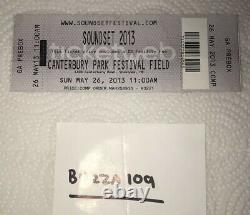 5/26/13 SOUNDSET Music Festival Canterbury Park Hip Hop Concert Ticket Stub