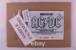 AC DC Ticket Reading Festival Lock Up Your Daughters Tour 1976