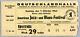American Folk Blues Festival Mega Rare Original Berlin 1962 Concert Ticket