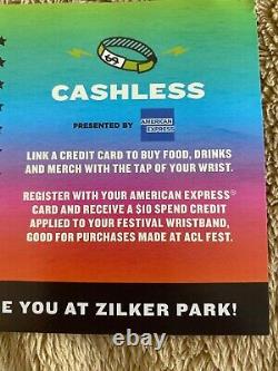 Austin City Limits Music Festival 3-Day Weekend One Wristband October 1-3