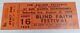 Blind Faith Festival 1969 Concert Ticket Eric Clapton Steve Winwood Ginger Baker
