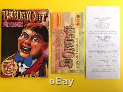 Big Day Out 2003 Festival ticket + guide book and original receipt Collectors