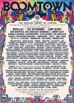 Boomtown 2018 Festival Tickets WEDNESDAY ENTRY 8th-12th August (x2 Available)