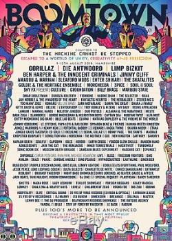 Boomtown Festival Tickets 2018 Chapter 10 Weekend Ticket 9-12th Aug music fest