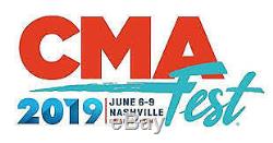 CMA Music Festival 4 Day Pass Field 5 Row 1 Price Is For Two Tickets