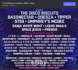 Camp Bisco Music Festival 3 Day VIP Passes July 18, 19, 20 Scranton PA