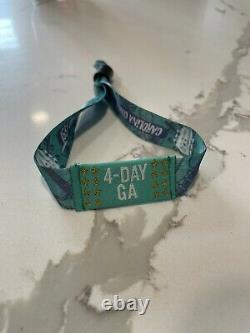 Carolina country music festival 2021, 1 general admission ticket, 4 day pass