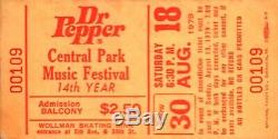 Chuck Mangione 1979 Fun And Games Tour Dr Pepper Music Festival Unused Ticket