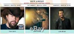 Country Thunder Music Festival 3 Day G. A. Pass Kissimmee FL Buy 3 Get 1 Free