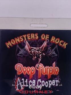Deep Purple Ian Paice Owned Signed Artist Pass Ticket Orig MOR Festival 2006