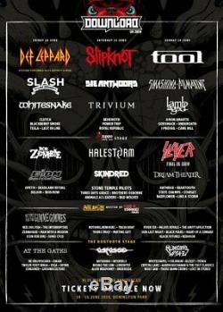 Download Festival 2019 2 x VIP Guest Tickets + Camping Slipknot / Tool / RIP