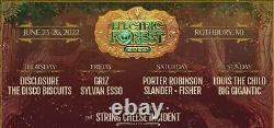 Electric Forest Music Festival 2022 GA Wristband June 23rd-26th, 2022