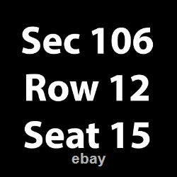 Eric Clapton Crossroad Festival Sun Sep 24, 2023 Ticket, LA Fantastic Seat