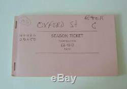Extremely Rare Unused Booklet Of 25 1969 Isle Of Wight Festival Of Music Tickets