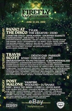 Firefly Music Festival 3 Day General Admission Ticket